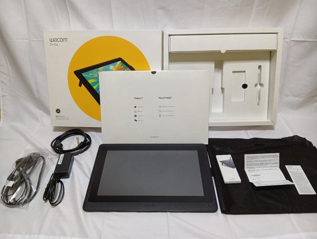 中古｜美品｜ペン欠品｜Wacom Cintiq 16｜DTK1660K1D