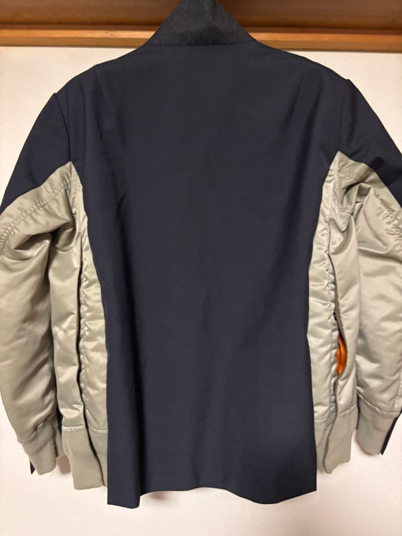 sacai 2023AW スーツナイロンツイルジャケット