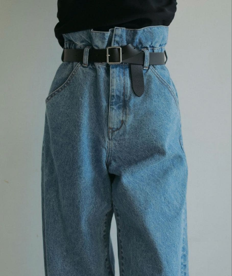 パンツ Waist Tuck Denim anuke
