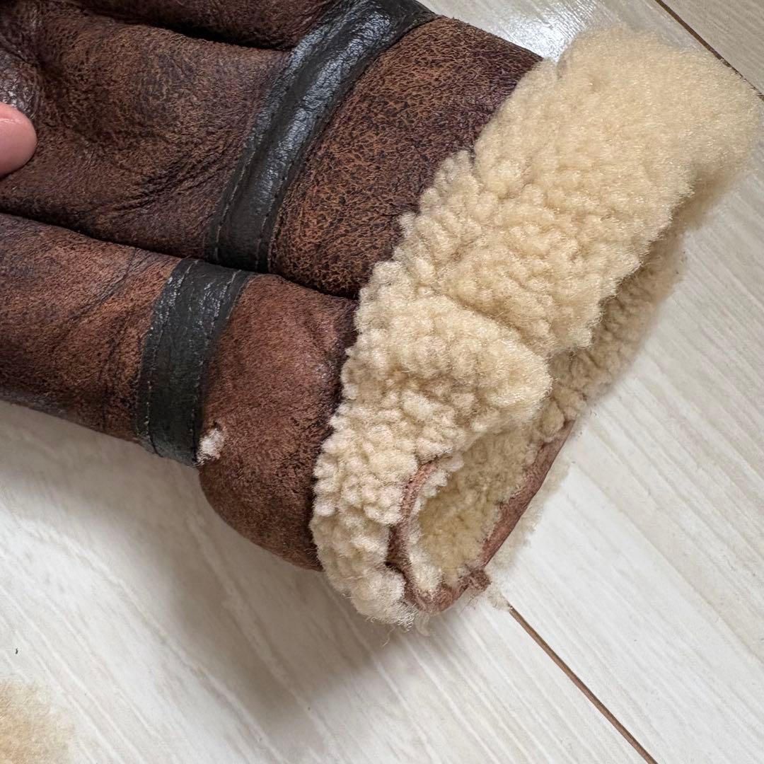 80s AVIREX TYPE B-3 シープスキンジャケット ムートン