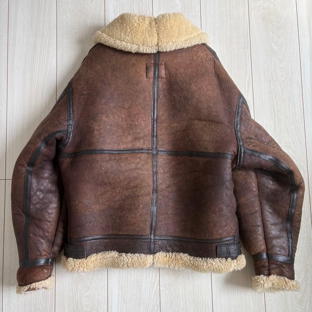 80s AVIREX TYPE B-3 シープスキンジャケット ムートン