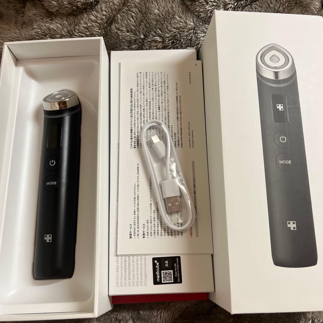 メディキューブ BOOSTER PRO 美顔器 ブラック