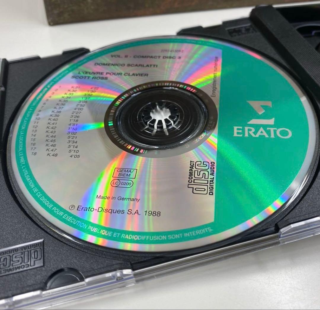 ドメニコ・スカルラッティ 鍵盤作品全集　スコット・ロス　 34枚組