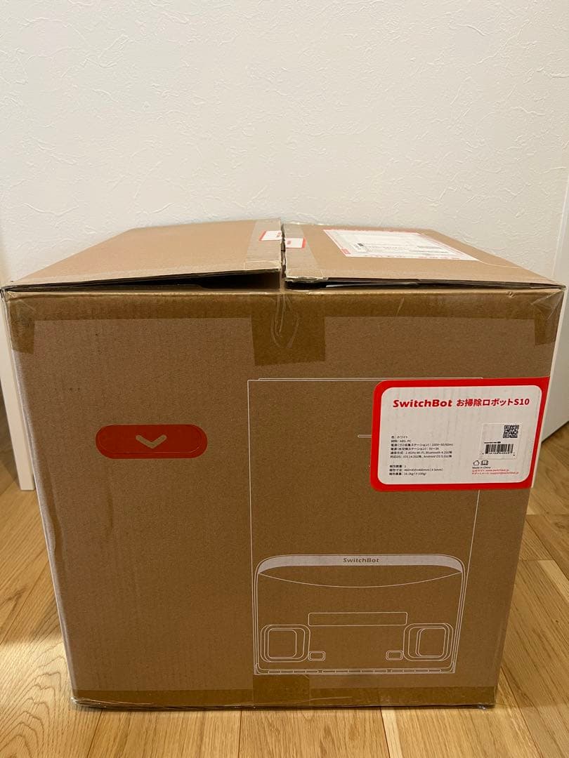 【新品未使用】【全自動給排水】 SwitchBot ロボット掃除機 S10