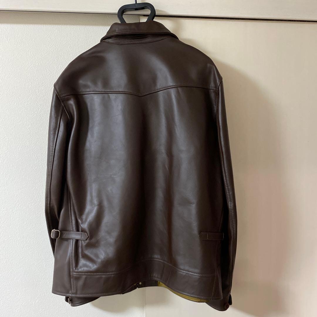 ORGUEIL Cossack Jacket ブラウン（ホースハイド）