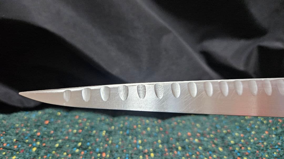 い*あ様 中古Karamit 約23cm波刃包丁、グレステン約27cm波刃包丁セ