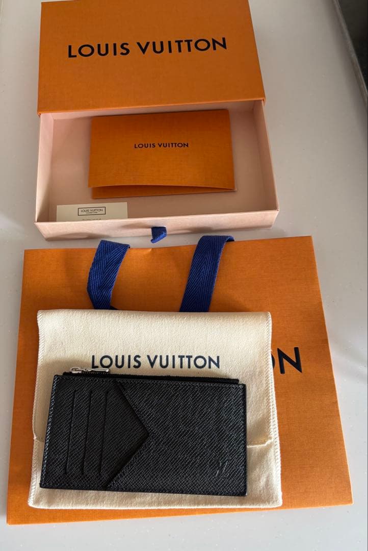 ルイヴィトン タイガ カード・ホルダー メンズ ブラック M62914