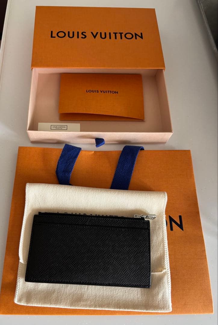 ルイヴィトン タイガ カード・ホルダー メンズ ブラック M62914