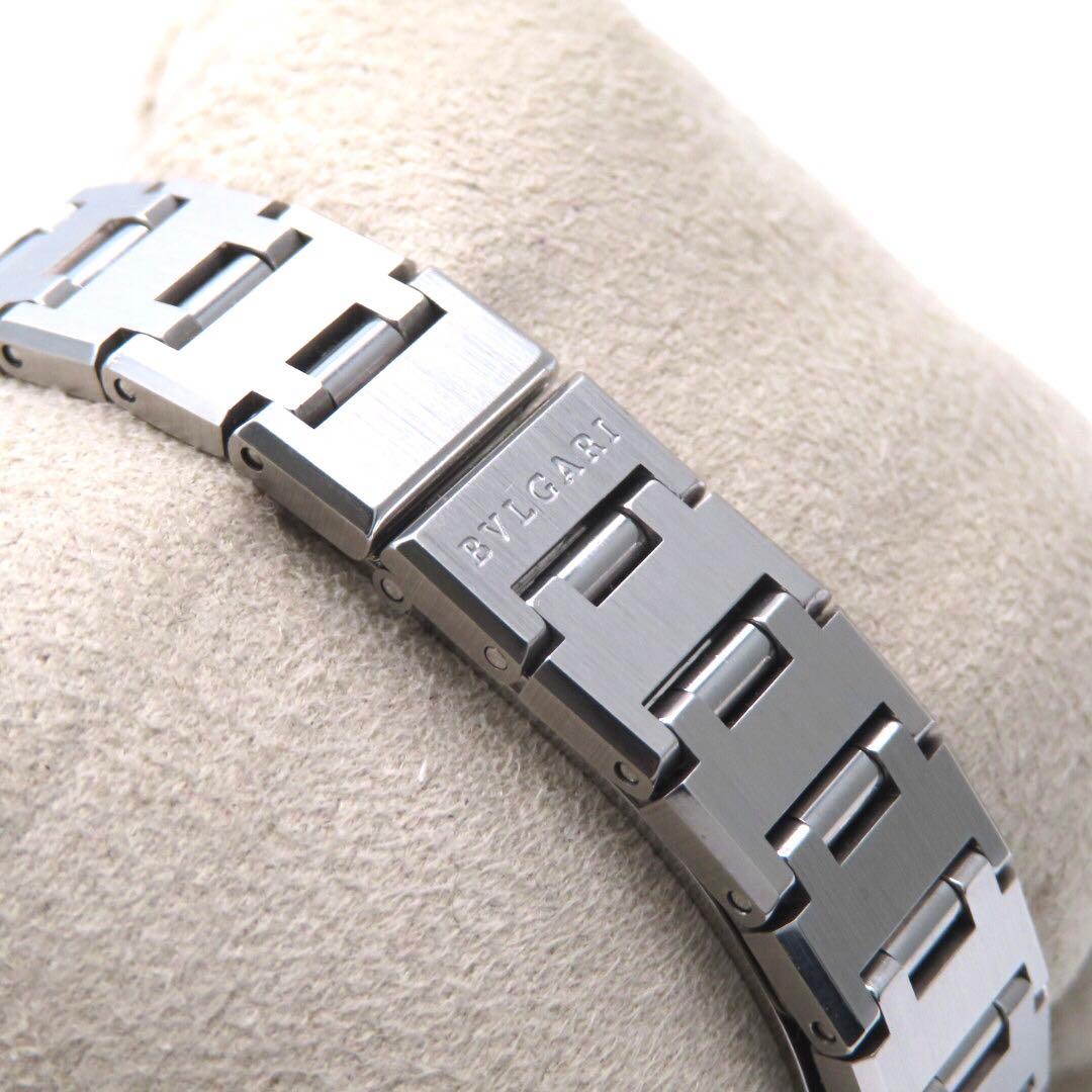 ☆極美品 BB26SSD BVLGARI ブルガリ 時計 ブラック レディース