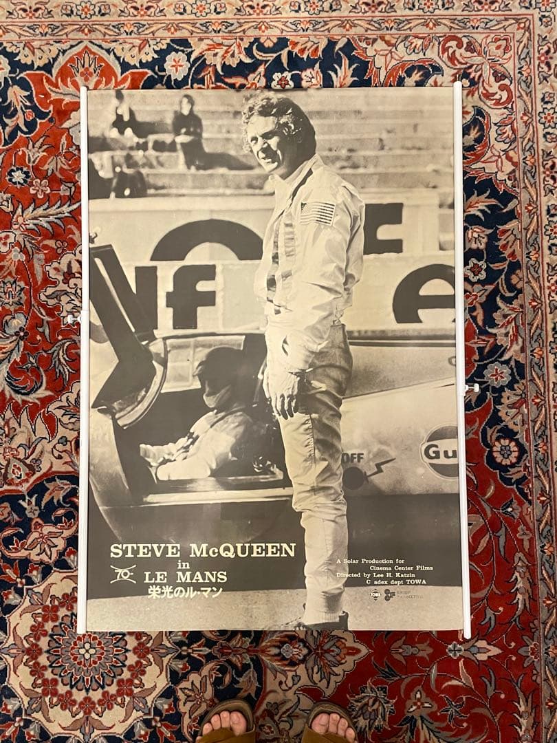 ビンテージポスター　栄光のル・マン