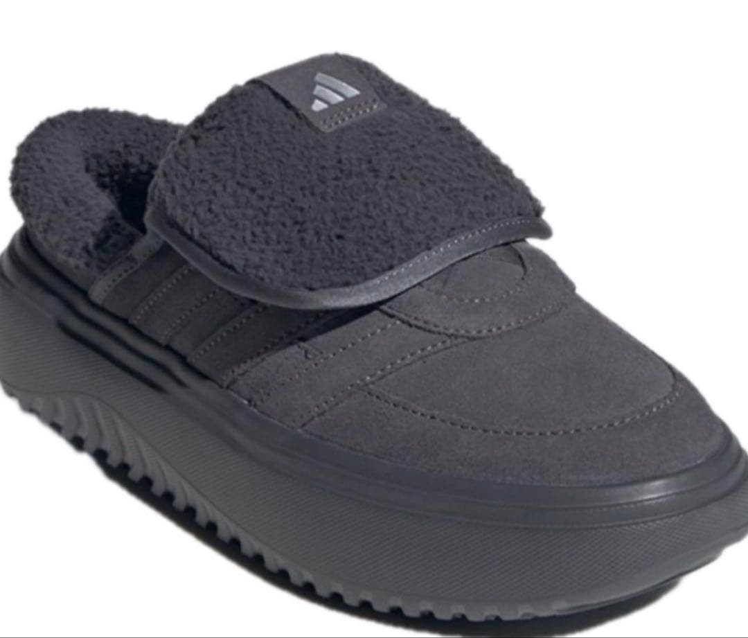 【韓国限定】adidas アディダス24.5㎝ ボア付き サンダル