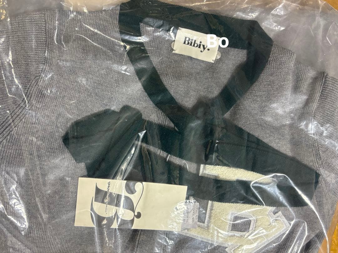 Bibiy グレー カーディガン