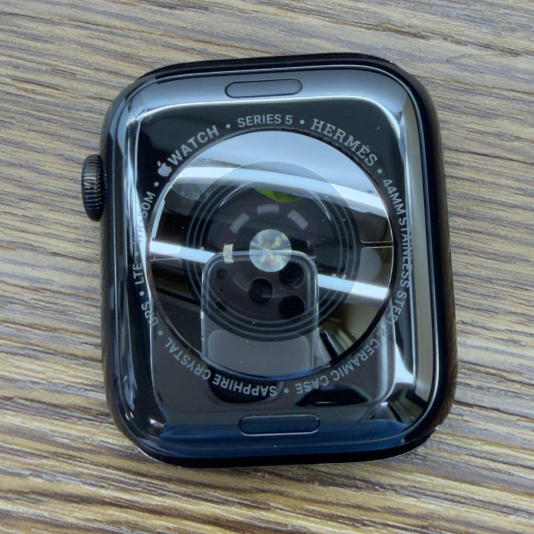 3107 極美品　Apple Watch エルメス　ブラック　ステンレス　限定版