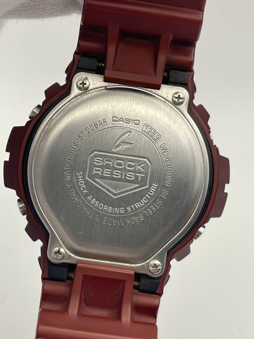 G-SHOCK DW-6900SB-4 ワインレッド レア カシオ