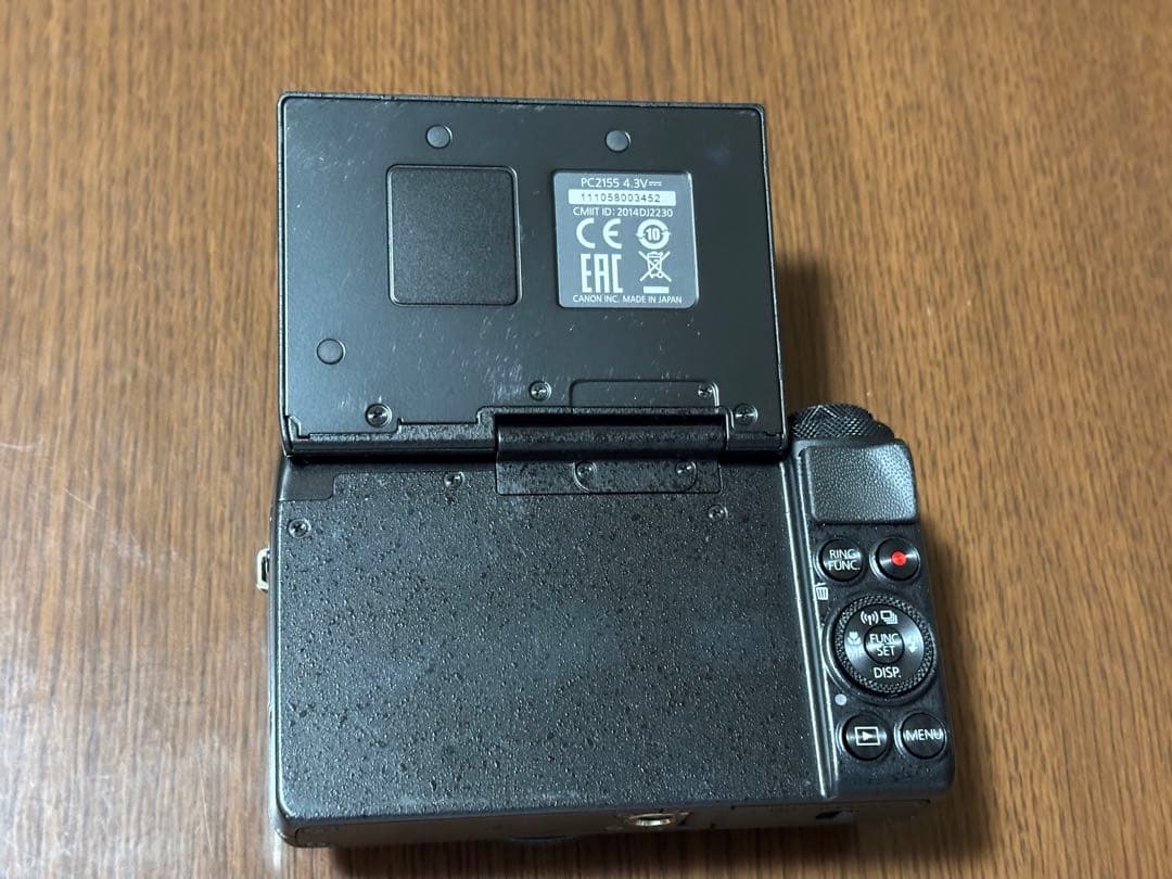 Canon PowerShot G7X 初代 動作確認済み やや傷や汚れあり