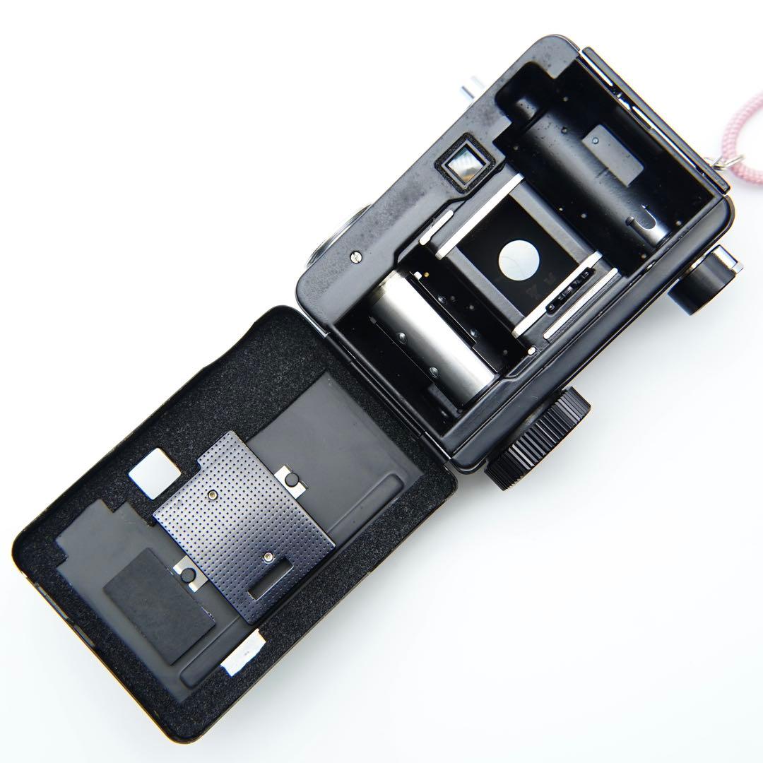 【動作確認・清掃済み＊試写あり】カメラケースつ付き♪リコーオートハーフE 花柄