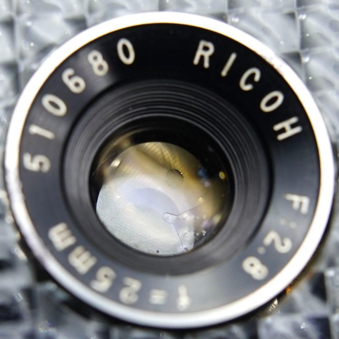 【動作確認・清掃済み＊試写あり】カメラケースつ付き♪リコーオートハーフE 花柄