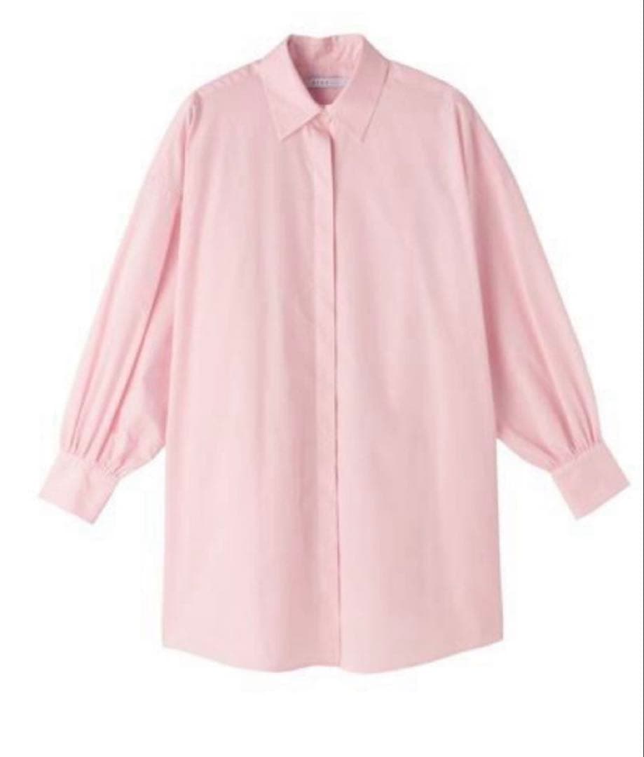 ETRE TOKYO ピンク オーバーサイズ シャツ