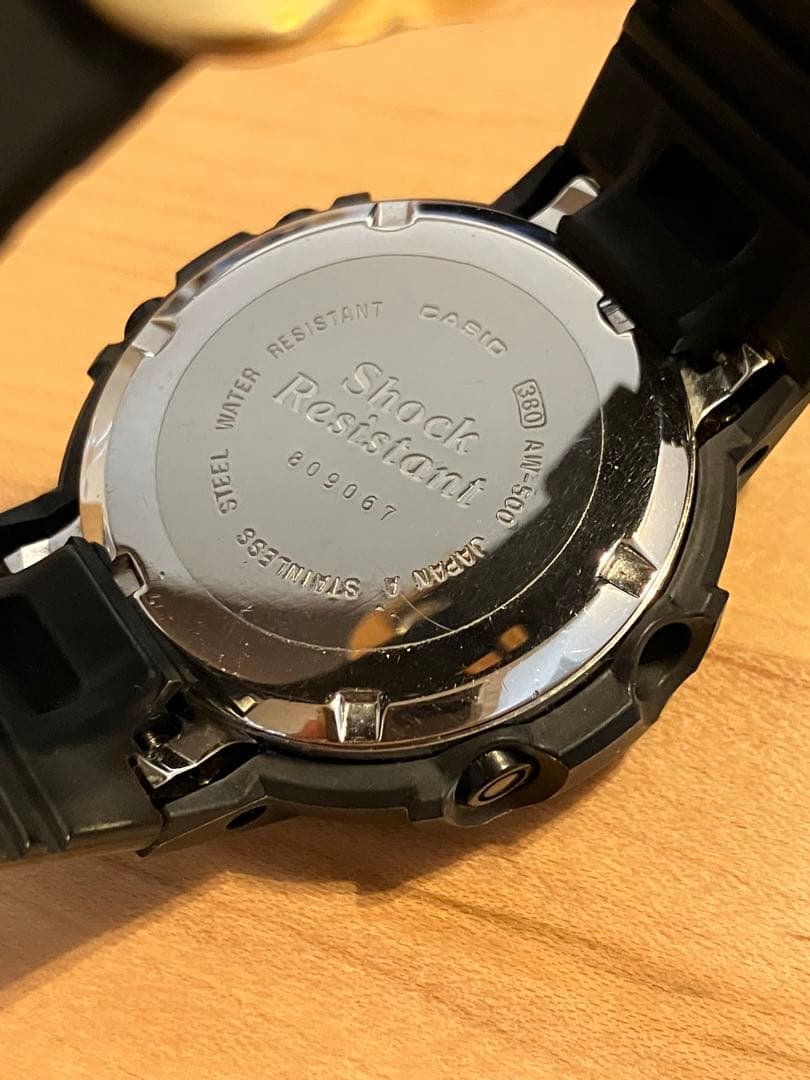 G-SHOCK AW-500 グラフ