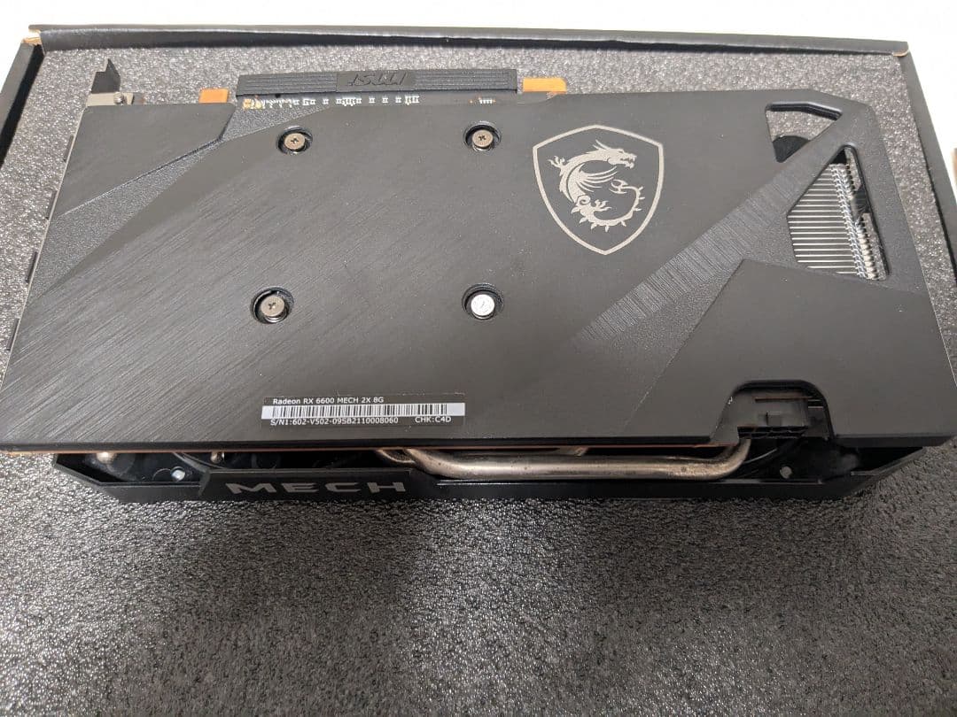 グラフィックボード・グラボ・ビデオカード MSI Radeon RX 6600 MECH 2X 8GB