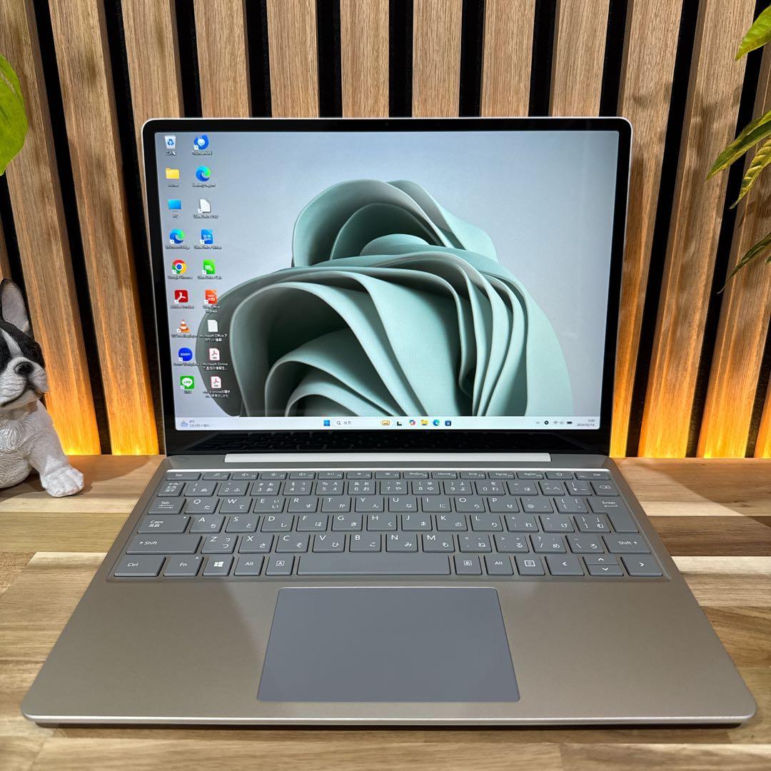 極美品‼️Surface Laptop Go☘プラチナ☘人気ノートパソコン