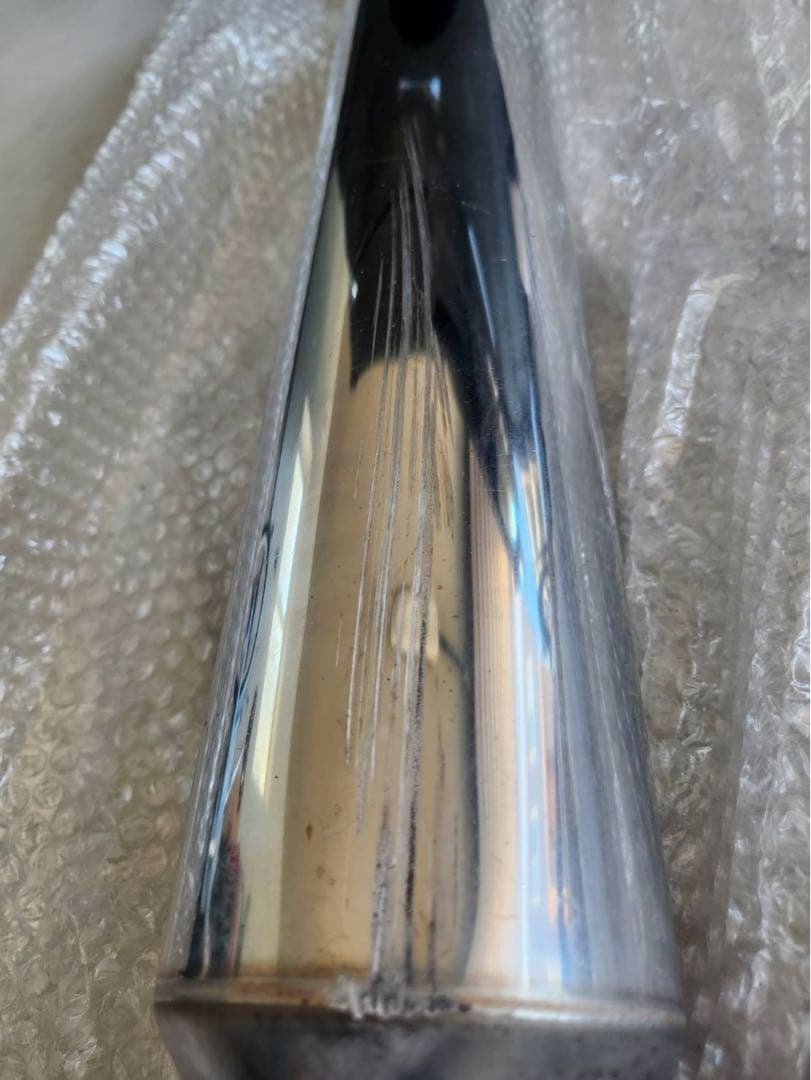 【ジャンク】フジツボ マフラー ZN6 86用 フランジ部分亀裂あり