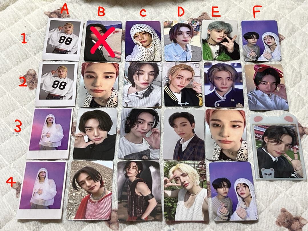 straykids skzoo ヒョンジントレカ値下げ交渉できるものもあります！