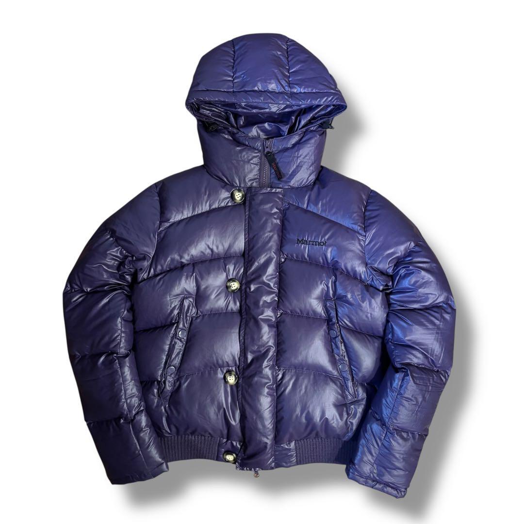 Y*o様 希少デザイン✨MARMOT マーモット ボタン フード 短丈 M-3