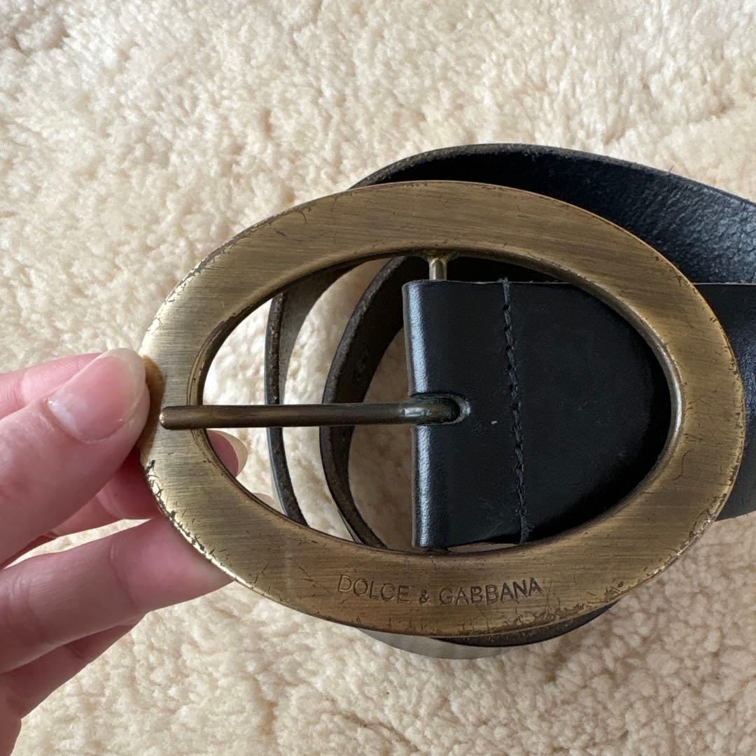 DOLCE & GABBANA レザーベルト