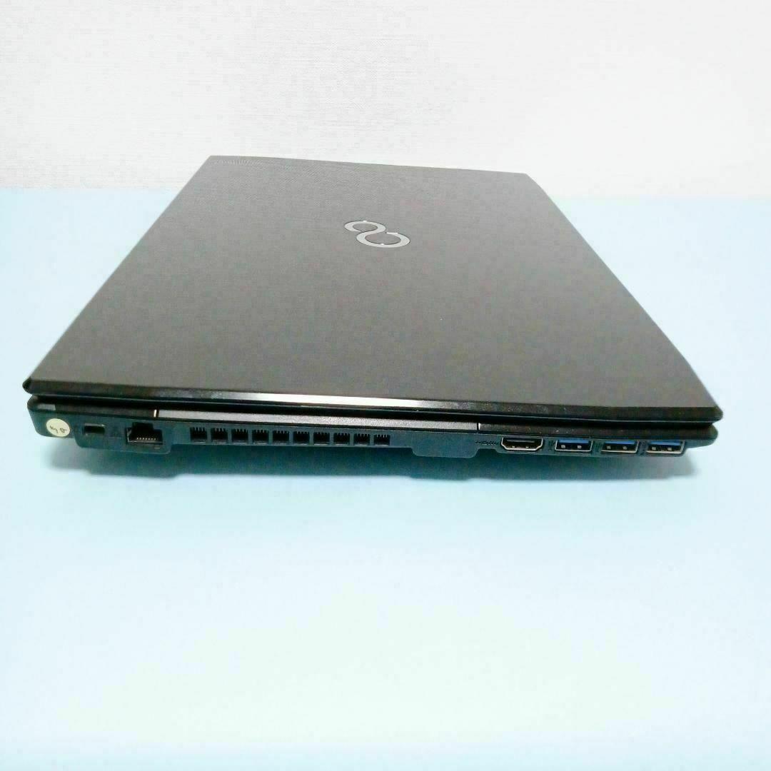 富士通 大容量 ノートパソコン HDD1TB カメラ付き 写真や動画の保存