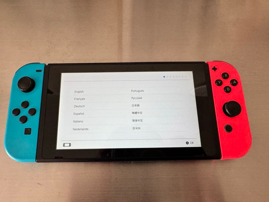 Nintendo Switch HAC-001 青/赤 セット箱あり