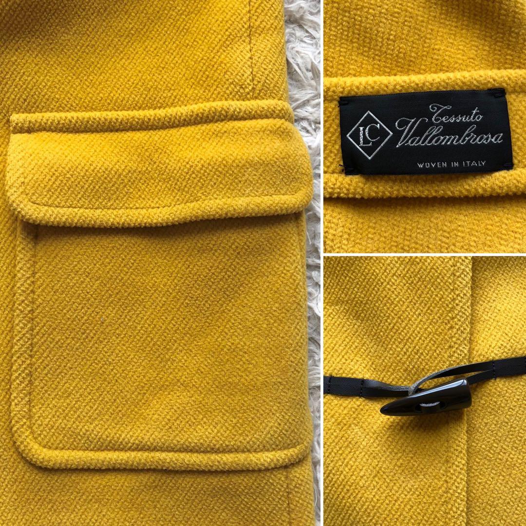 【近年 極美品】ビューティーアンドユース　ダッフルコート　マスタードイエロー