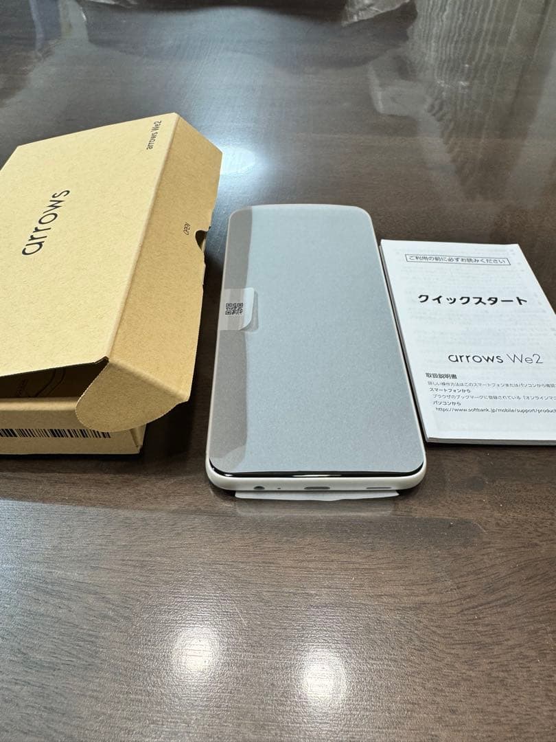 【新品未使用】arrows We2 ミストホワイトSIMフリー