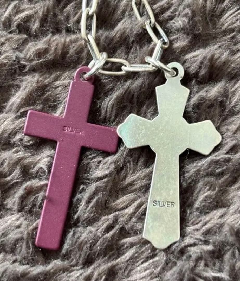 アンダーカバー 2連 クロス ネックレス archive