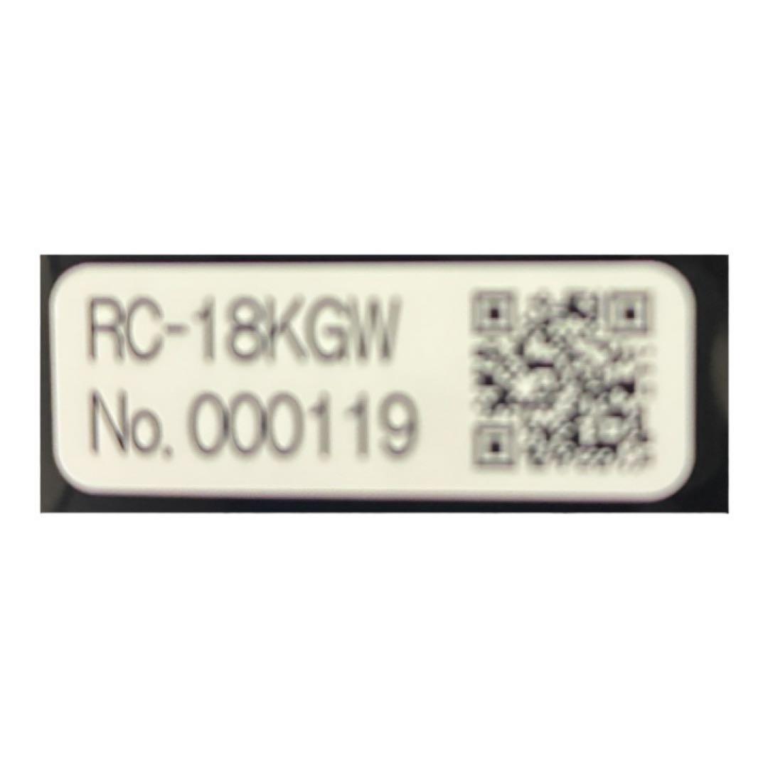 【高年式】東芝 真空圧力IH炊飯器 1升（10合）RC-18KGW 2024年製