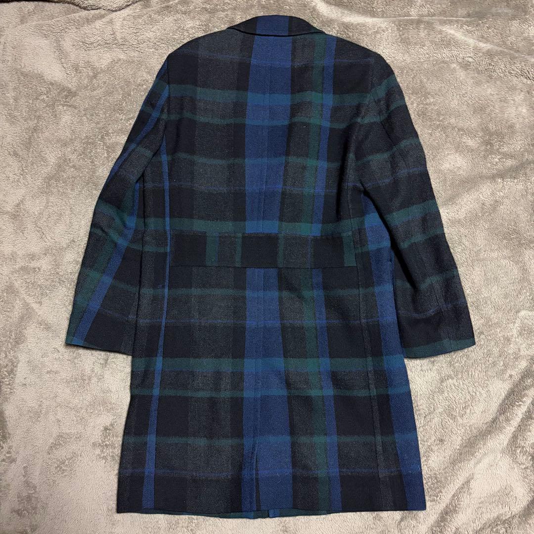 Paul Smith チェック柄チェスターコート　ブラックウォッチ　レア　00s