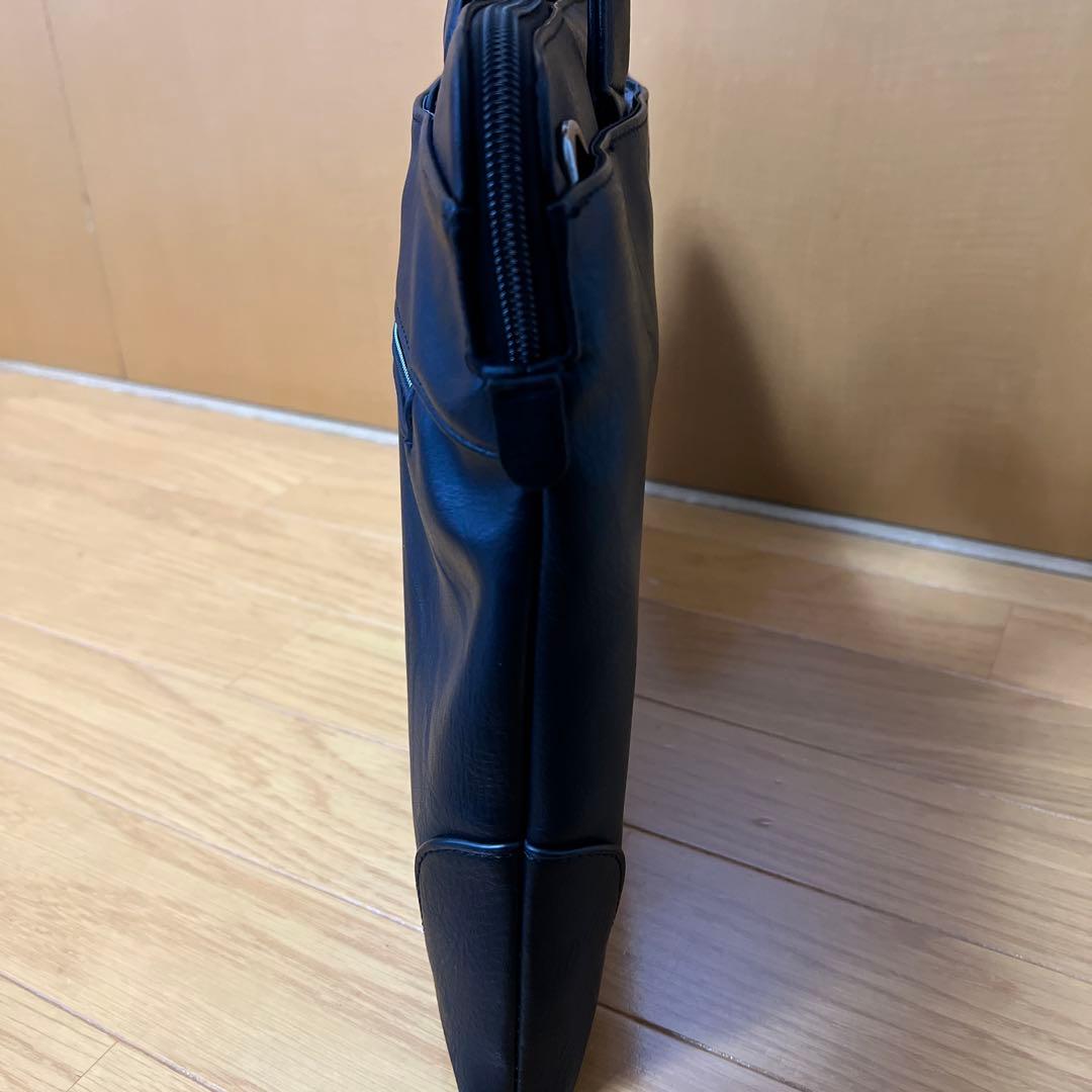 メンズビギ　フェイクレザー3WAYバッグ　ブリーフケース