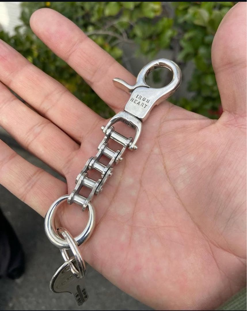 アイアンハート　シルバー　925 キーリング