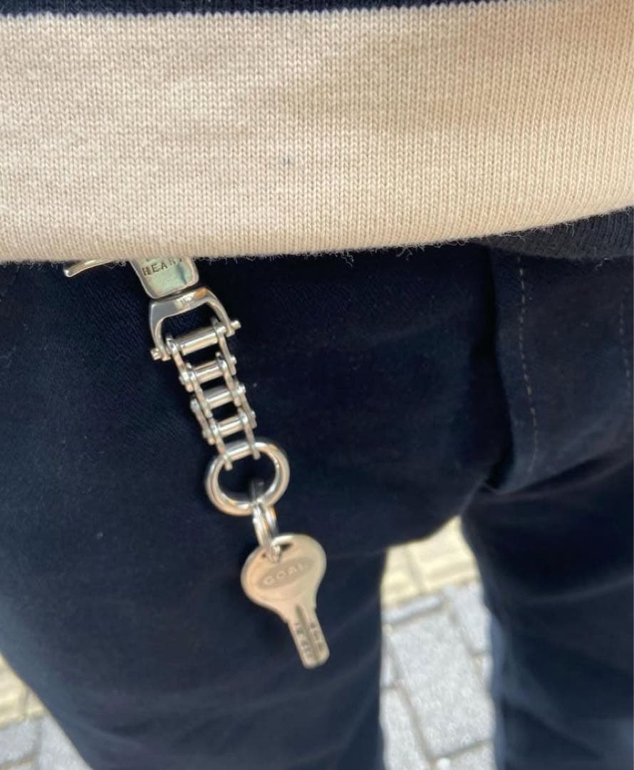 アイアンハート　シルバー　925 キーリング