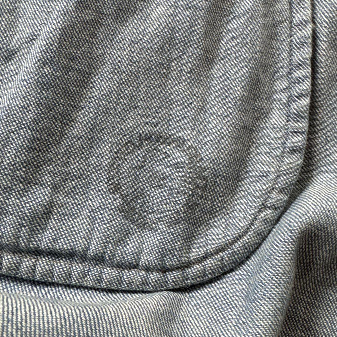 ヨウジヤマモトプールオム　ロングデニムシャツ