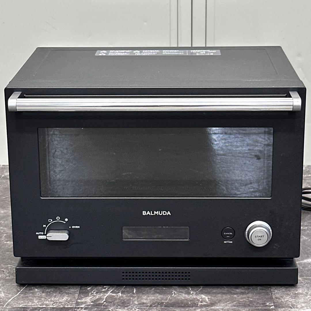 ∞送料込！BALMUDA ジャンク扱い オーブンレンジ K04A-BK 2021