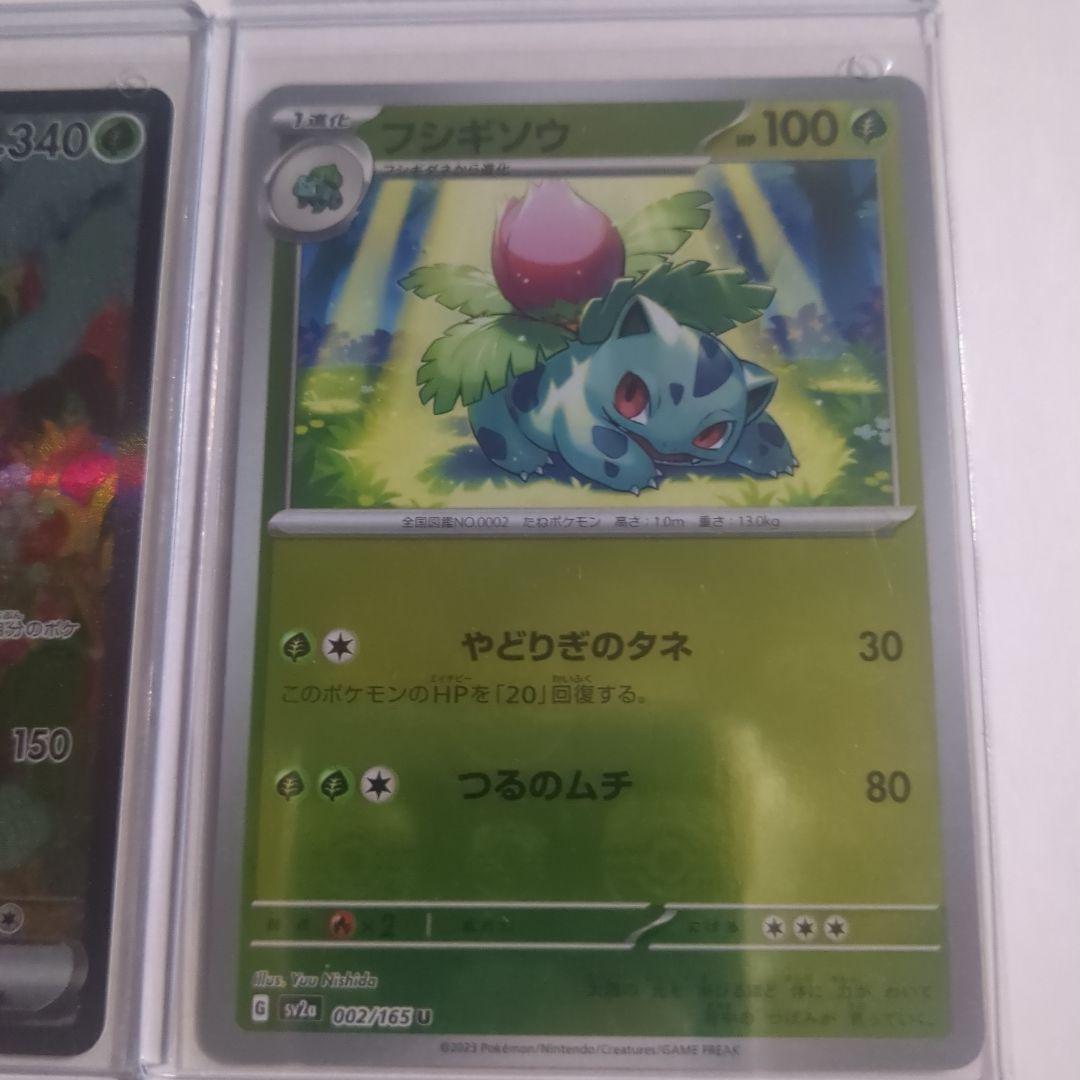 フシギソウ マスターボールミラー AR フシギバナex SAR 3枚