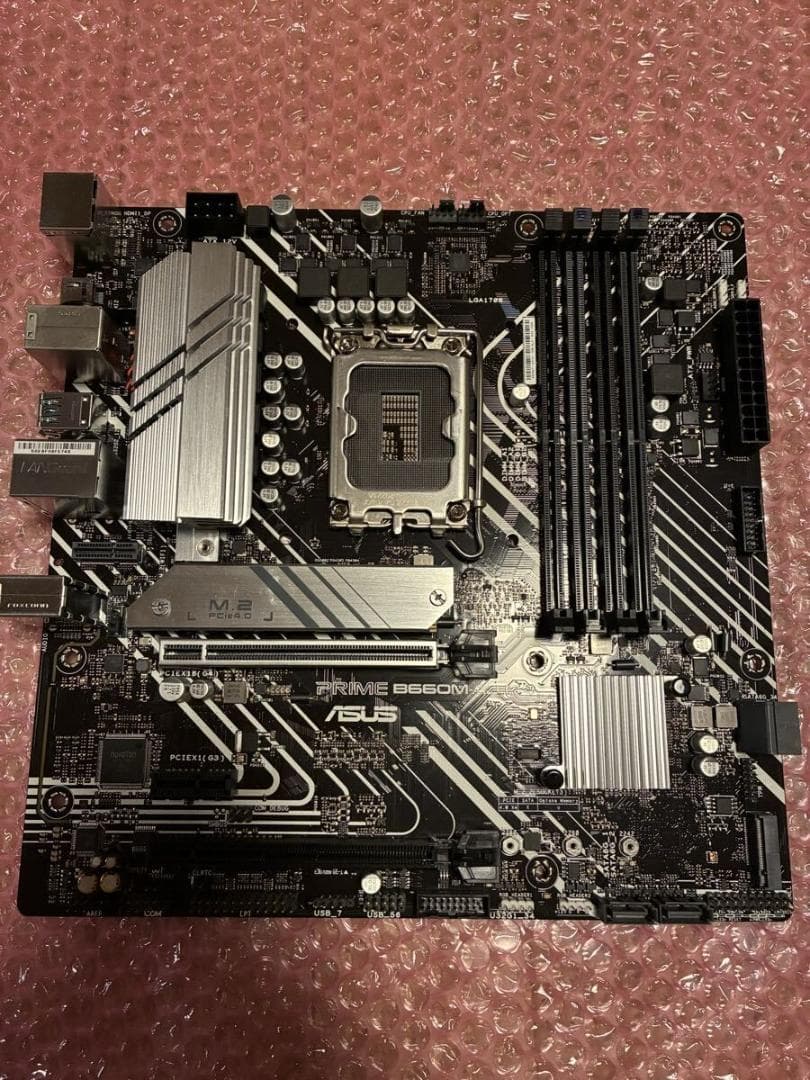 美品 ASUS PRIME B660M-AJ D4 LGA1700 マザーボード