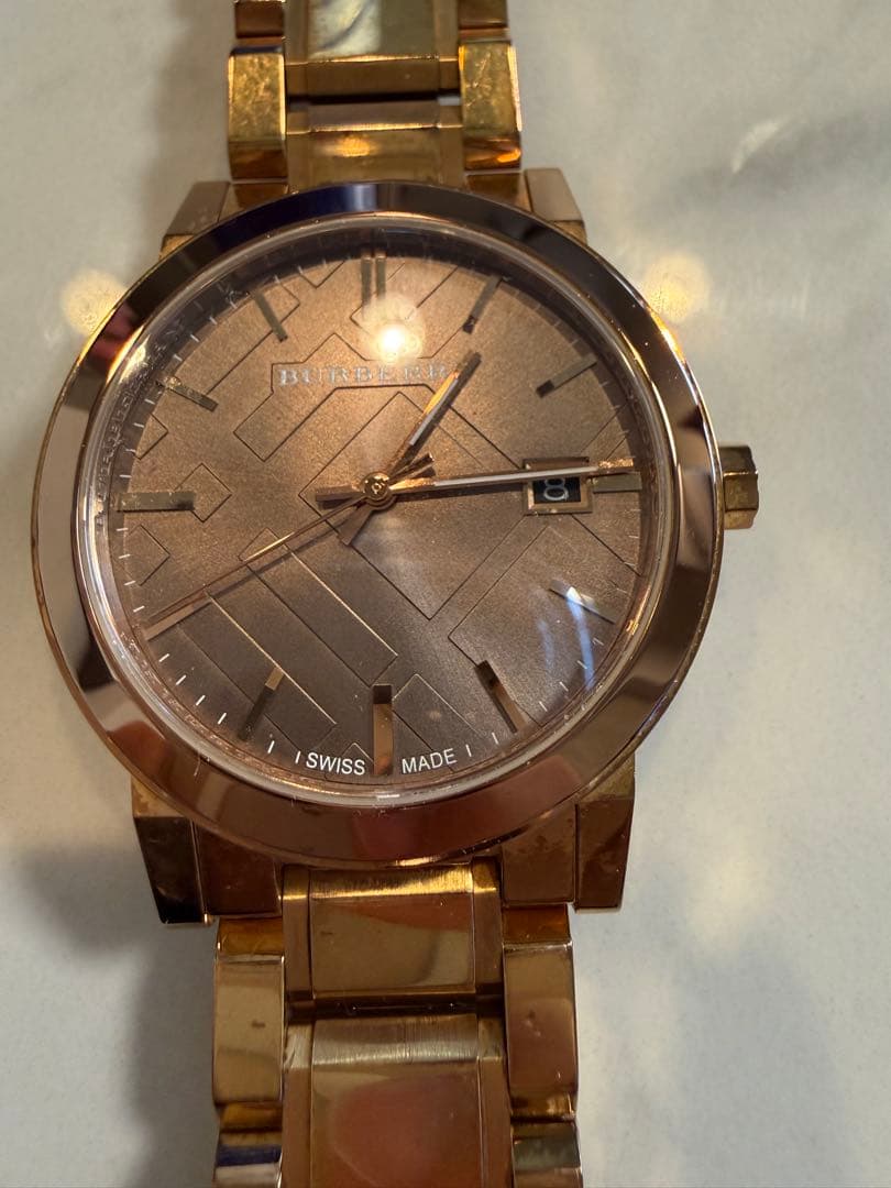 BURBERRY バーバリー BU9005 腕時計 ピンクゴールド