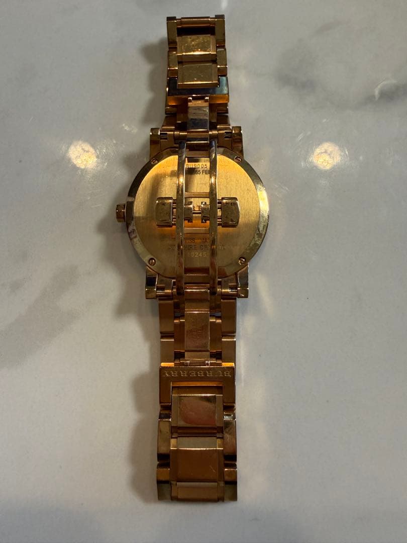 BURBERRY バーバリー BU9005 腕時計 ピンクゴールド