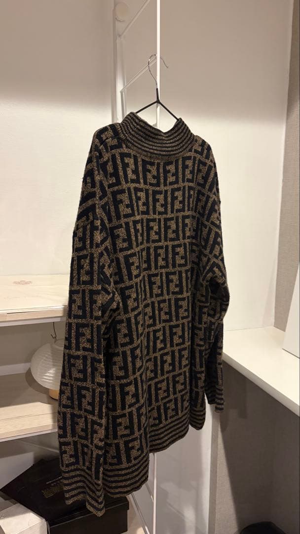 FENDI ニットセーター　M ヴィンテージ　トップス　美品