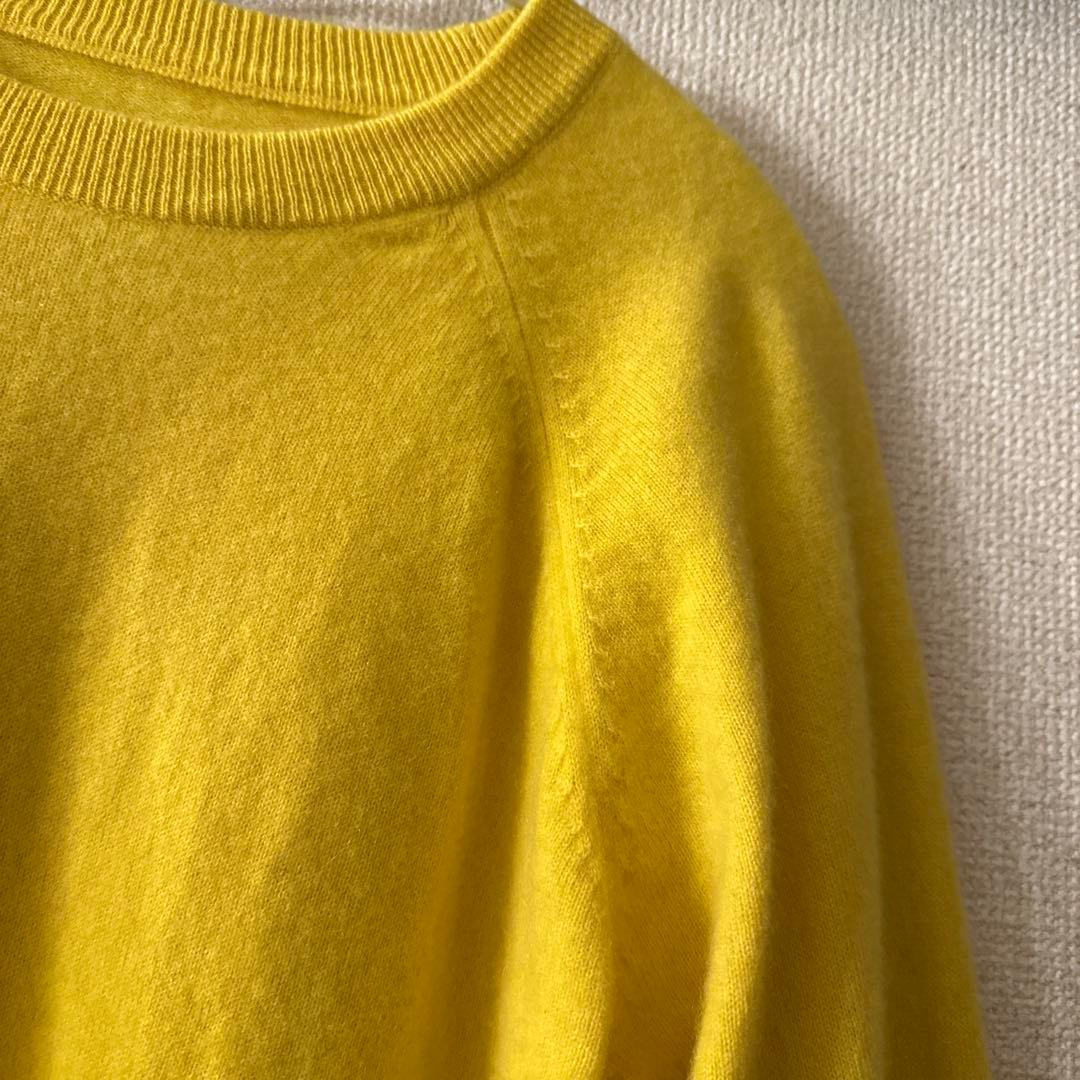 田中さんのセーター　黄色