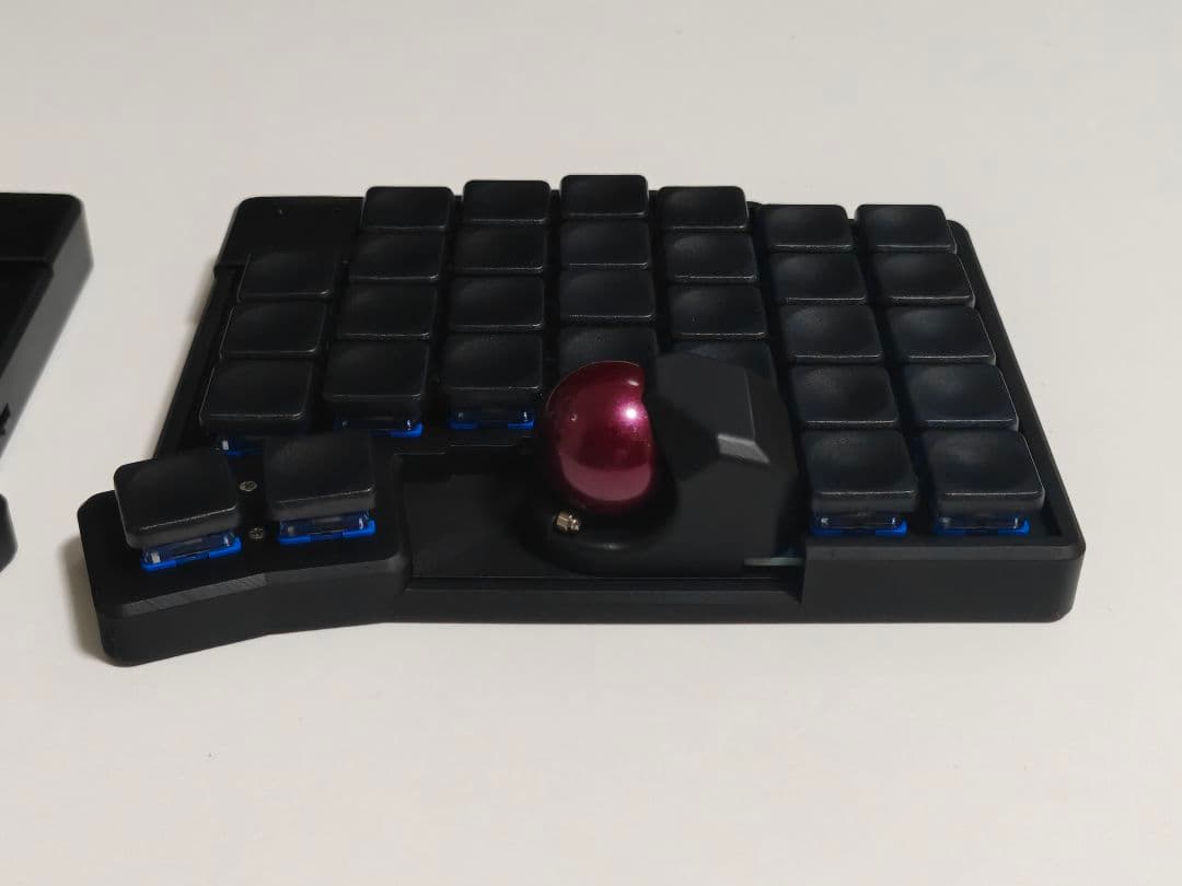 Glove65tb 完成品 低背トラボ ロープロファイル 無線接続 ブラック