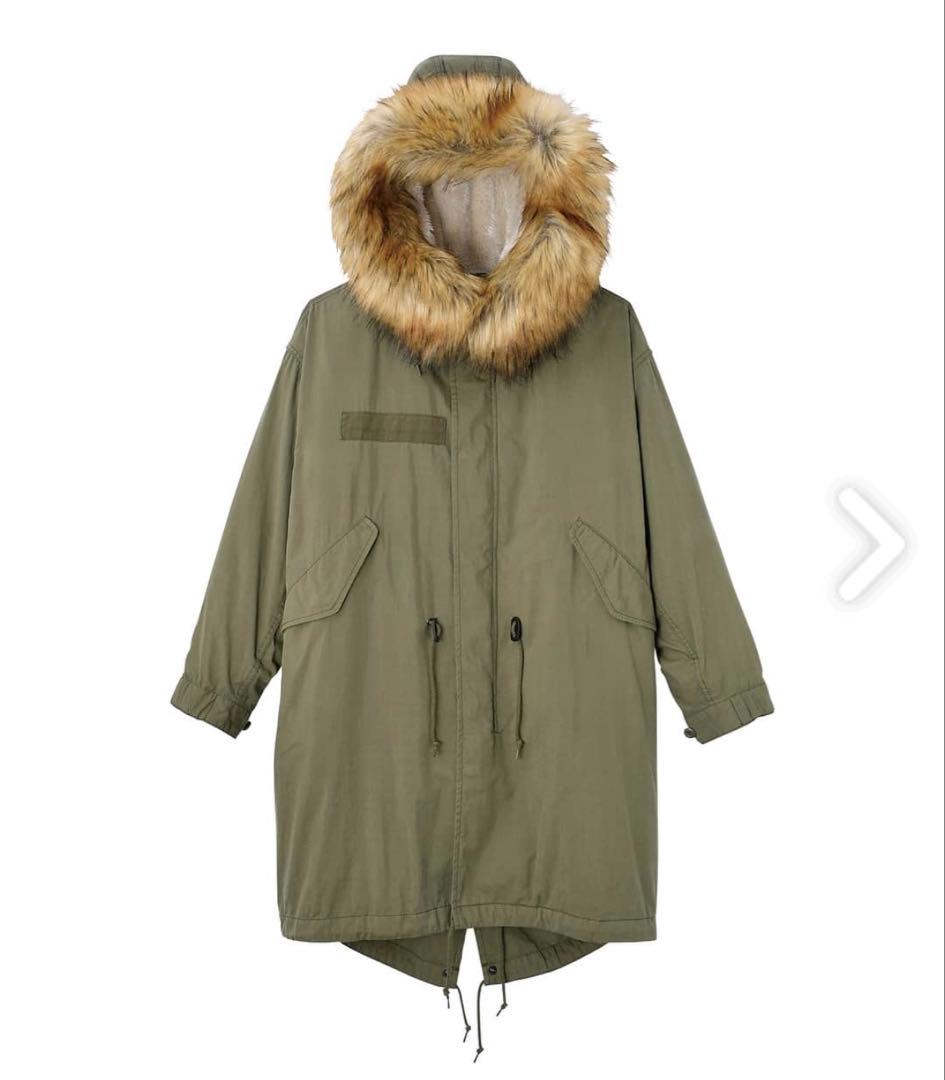 定価￥38,280 完売モッズコート美品moussy