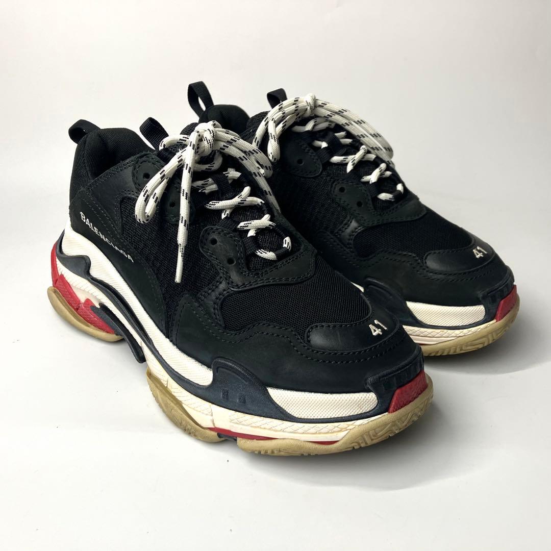 …zzzBALENCIAGA TRIPLE S トリプルs 厚底スニーカー